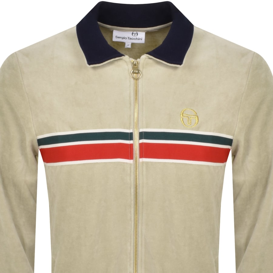 Sergio Tacchini Spencer Track Top Beige